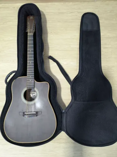 Violão 12 cordas Rozini + case rígido Solid Sound