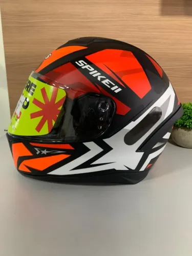 CAP SPIKE PRETO/VERMELHO 60