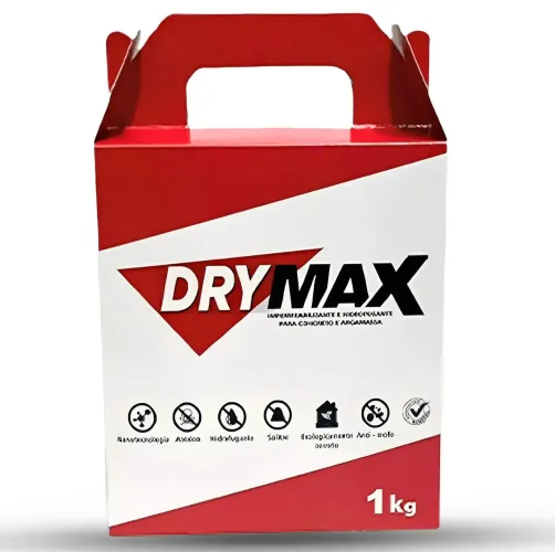 Impermeabilizante e hidrofugante para concreto e argamassa 1kg