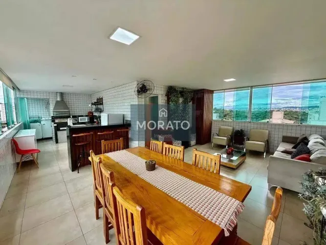 Cobertura 3 quartos com suíte e 2 vagas a venda no Cabral