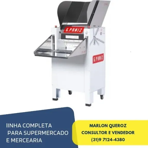 Cilindro de Massas 50CM G.Paniz 2 Motores Novo