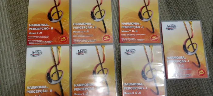 Curso De Harmonia e Percepção - módulo 1 e 2 ( completo)