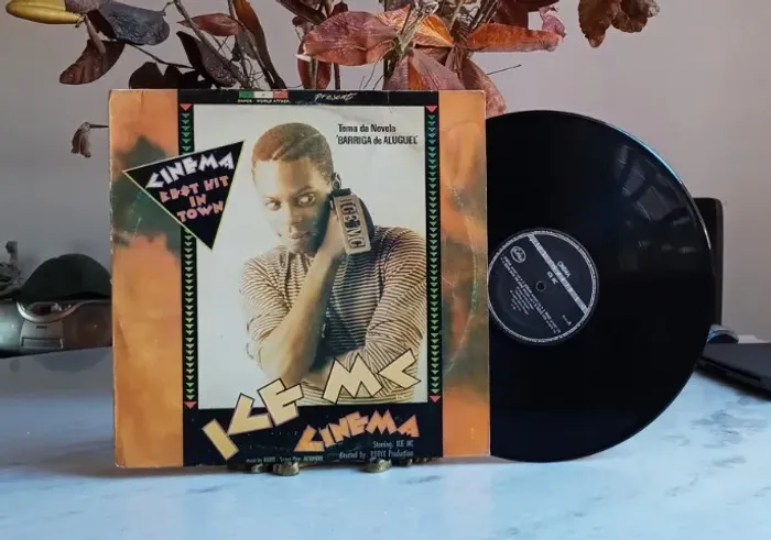 LP Vinil - Ice Mc - Cinema Best Hit in Town (1990)