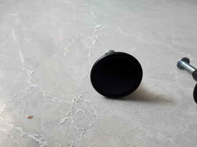 Puxadores móvel planejado preto 9un