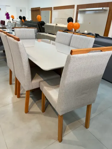 Mesa de Jantar 6 Cadeiras PROMOÇÃO