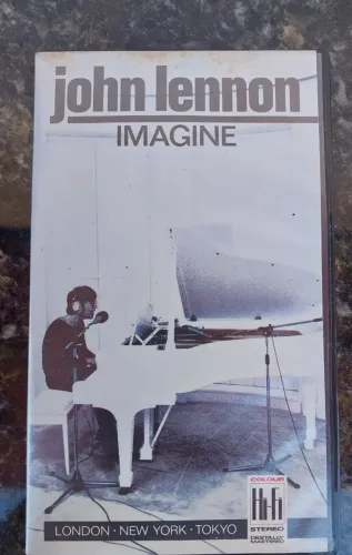 VHS JOHN LENON IMAGINE impecável relíquia sem mofo 