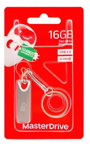 Pen Drive 16gb Masterdrive Premium M-113 Usb 2.0