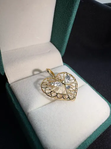 Pingente Espírito Santo em Ouro 18k