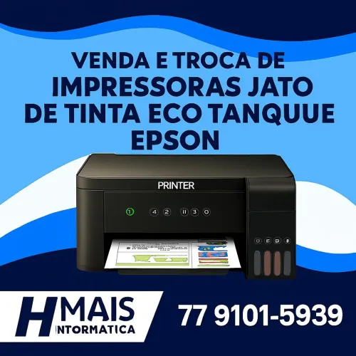 Impressora EPSON tanque de tinta 