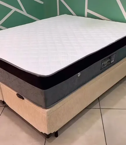 Colchão King Molas Ensacadas 33cm de altura - NOVO - Pague só na Entrega