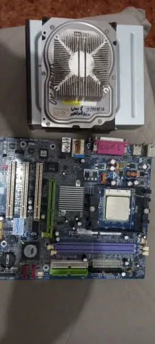 Placa mãe GA-K8VM800M/hd/processaro/gravador de DVD LG