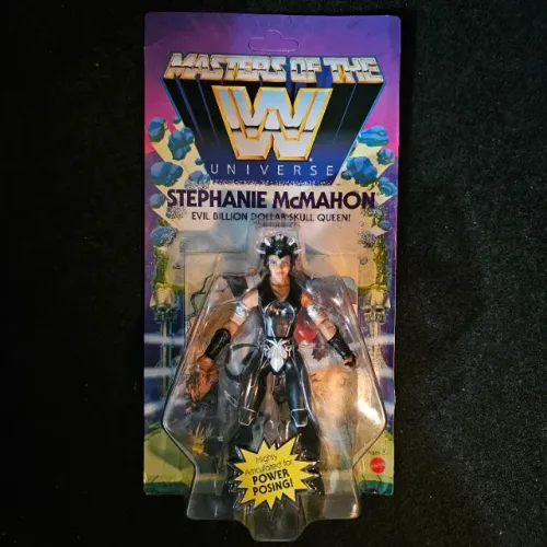 Boneco Action Figure He-man WWE Stephanie McMahon GXR08importado Motu Origins Novo Lacrado
