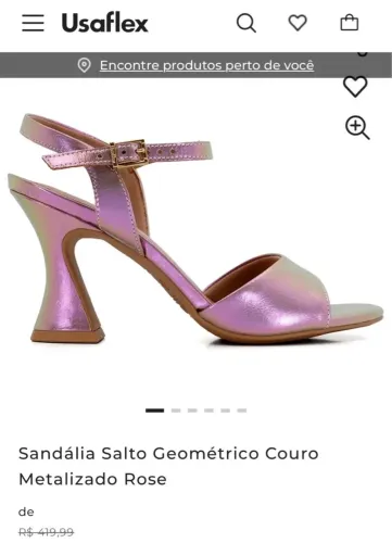 Sandália Usaflex 37 FRETE GRÁTIS 