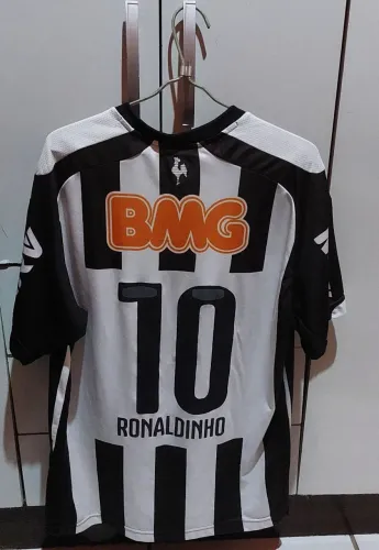 Camisa de Futebol PUMA GALO - Ronaldinho 10 - Tamanho G ou GG