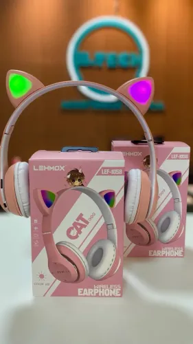 Headphone Gatinho Bluetooth