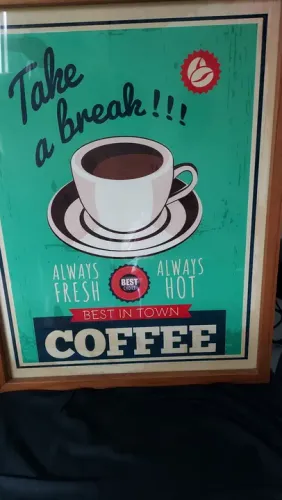 Quadro Decorativo - Take a Break - Café