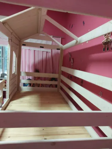 Beliche Infantil Branco estilo Casinha