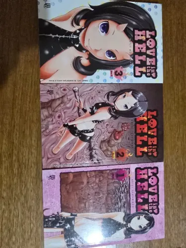 Mangás Love in the Hell (vol. 1 ao 3)