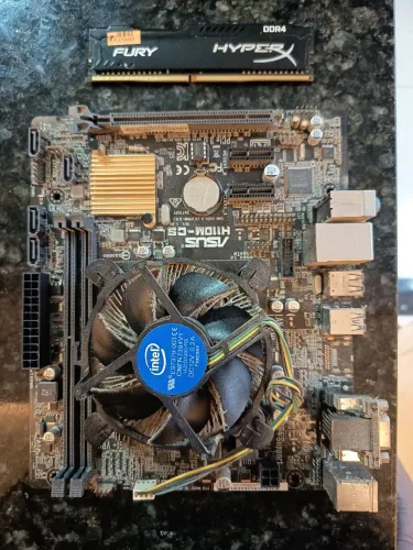 Placa mãe Asus + processador i5