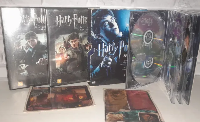 Coleção completa Harry Potter - DVDs