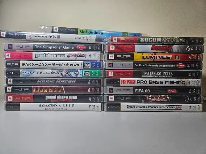 Jogos PSP - A Partir de R$ 15,00