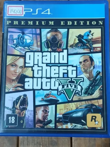 JOGO PS4 GTA GRAND THEF AUTO 140,00