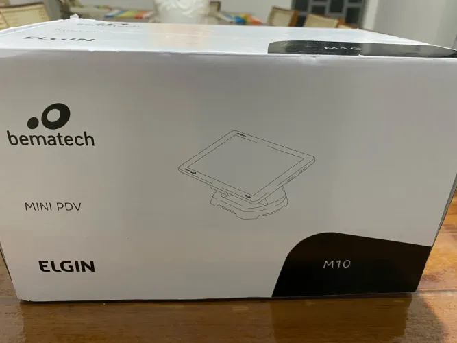 Mini PDV M10 Bematech e leitor de código de barras Elgin