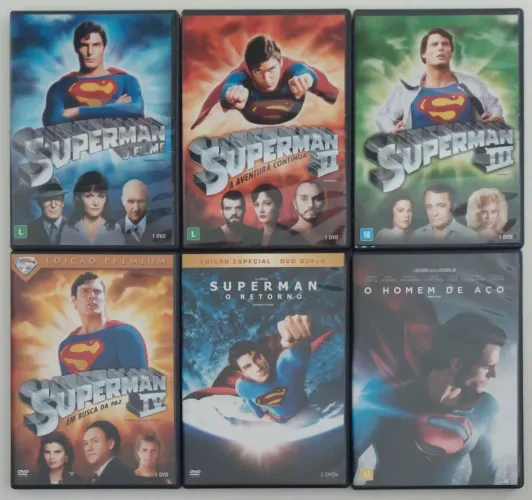 Coleção Completa Superman em DVD