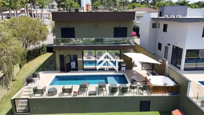 Casa com 4 dormitórios à venda, 280 m² por R$ 3.500.000,00 - Condomínio Shambala II - Atib
