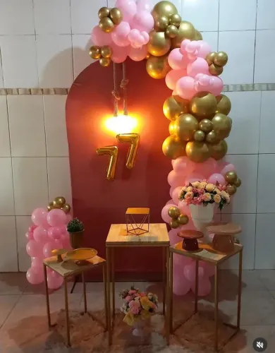 Decorações com luminária para Aniversário a partir de 