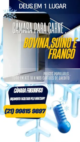 Câmara Frigorífica para Carnes