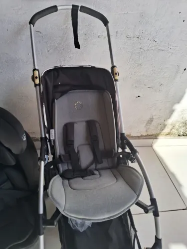 Kit Carrinho de  bebê,Cadeirinha e Moisés 