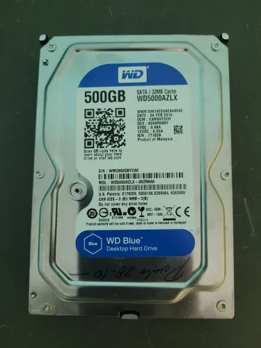 HD 500gb wd