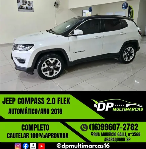 Jeep Compass Limited 2.0 4X2 Flex 16V Aut. 2018
