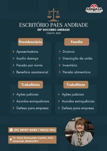 Escritório Jurídico em Belém - Atendimento nas Áreas Previdenciária, Trabalhista e Família