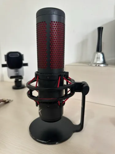 microfone de mesa hyperx 1 