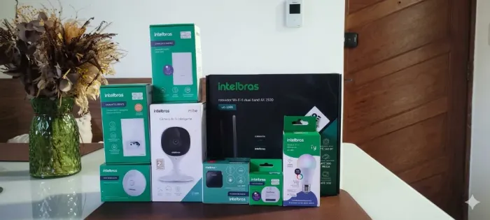 Kit Casa Inteligente Intelbras - Automação Completa + Wi-Fi 6