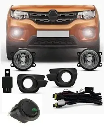 Kit farol de milha Kwid 2017à2022 c/lâmpadas