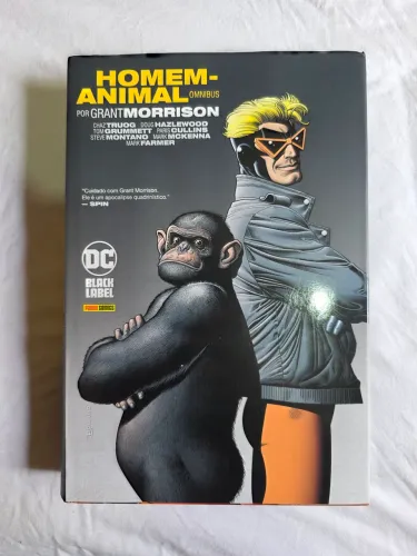 Omnibus Homem Animal por Grant Morrison Panini