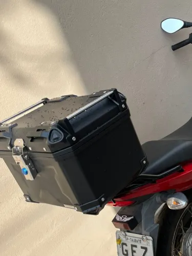 Baú Bauleto Traseiro Moto 37l Navetec Abs
