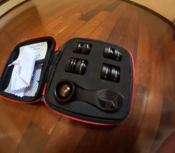 Kit de lentes p/Smartphone APEXEL 10 em 1