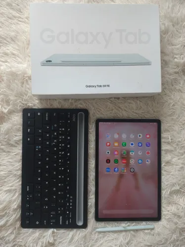 Samsung Galaxy Tab S9 FE 128GB Na Caixa + Garantia Estendida até 2027