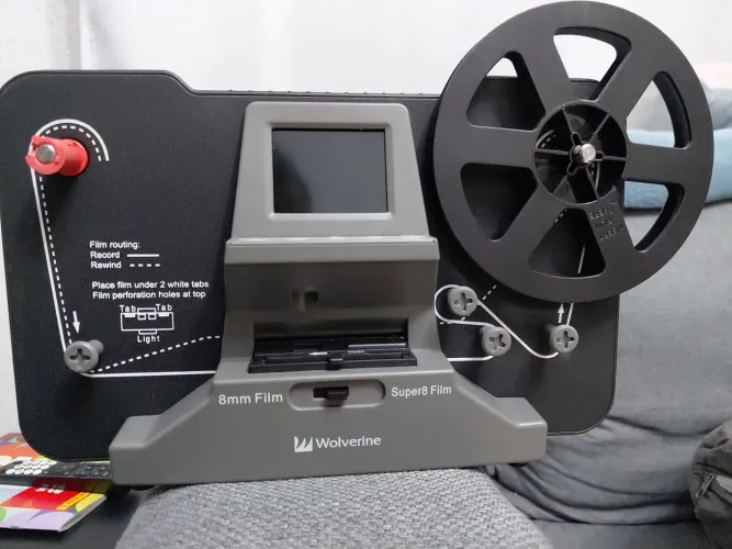 Wolverine F2D MovieMaker | Scanner Digitalizador de Filmes Super 8 e 8mm