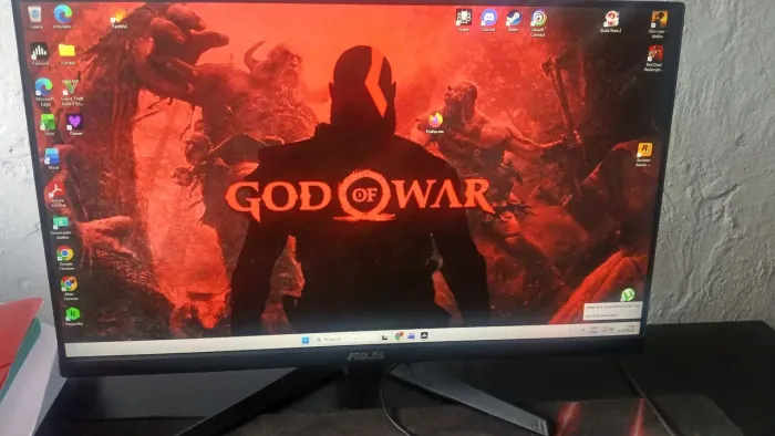 PC Gamer Ryzen 7 5700G | 32GB RAM | RX 6650 XT | Monitor 165Hz | Peças Premium