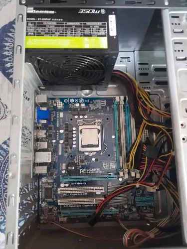 Kit gabinete, fonte, processador e memoria ram