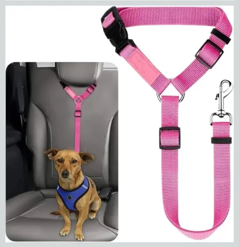 Cinto De Segurança para Pet Veicular para Encosto De Cabeça
