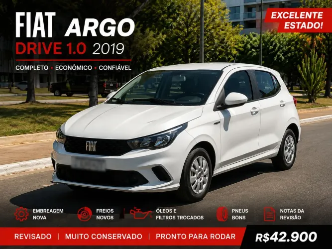 Fiat Argo Drive 1.0 6V Flex 2019