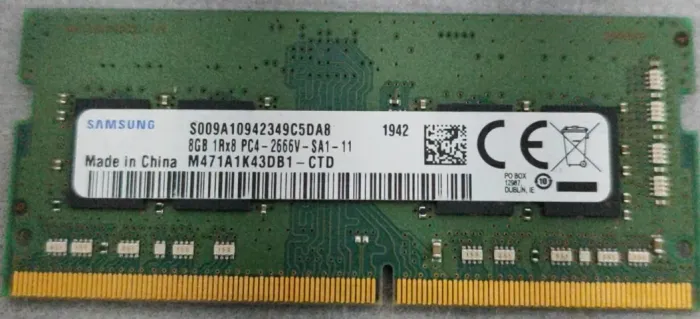 MEMORIA DE NOTEBOOK DDR4 8GB 2666