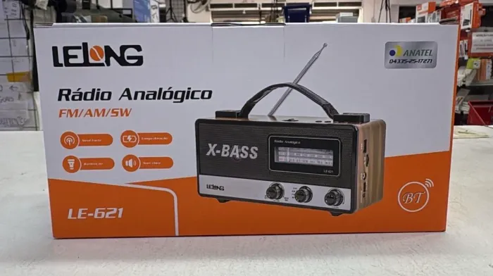 Rádio analógico FM, AM- ENTREGA A DOMICÍLIO 