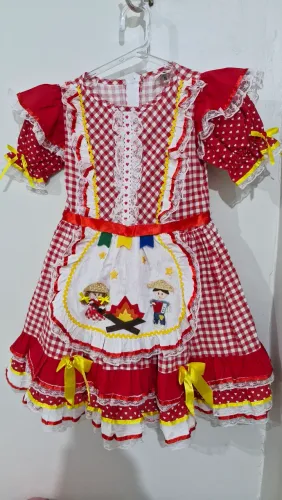Lindo vestido Junino - A Venda 8 anos